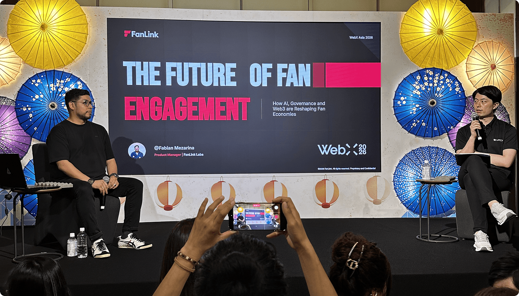 FanLink presented the future of fan engagement at WebX 2026 Japan